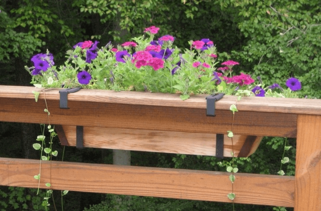Flower Box Over Railing